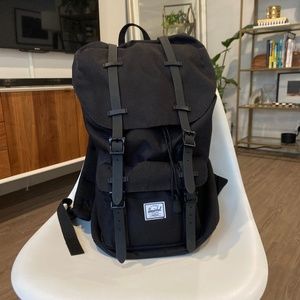 Herschel Little America Black Backpack